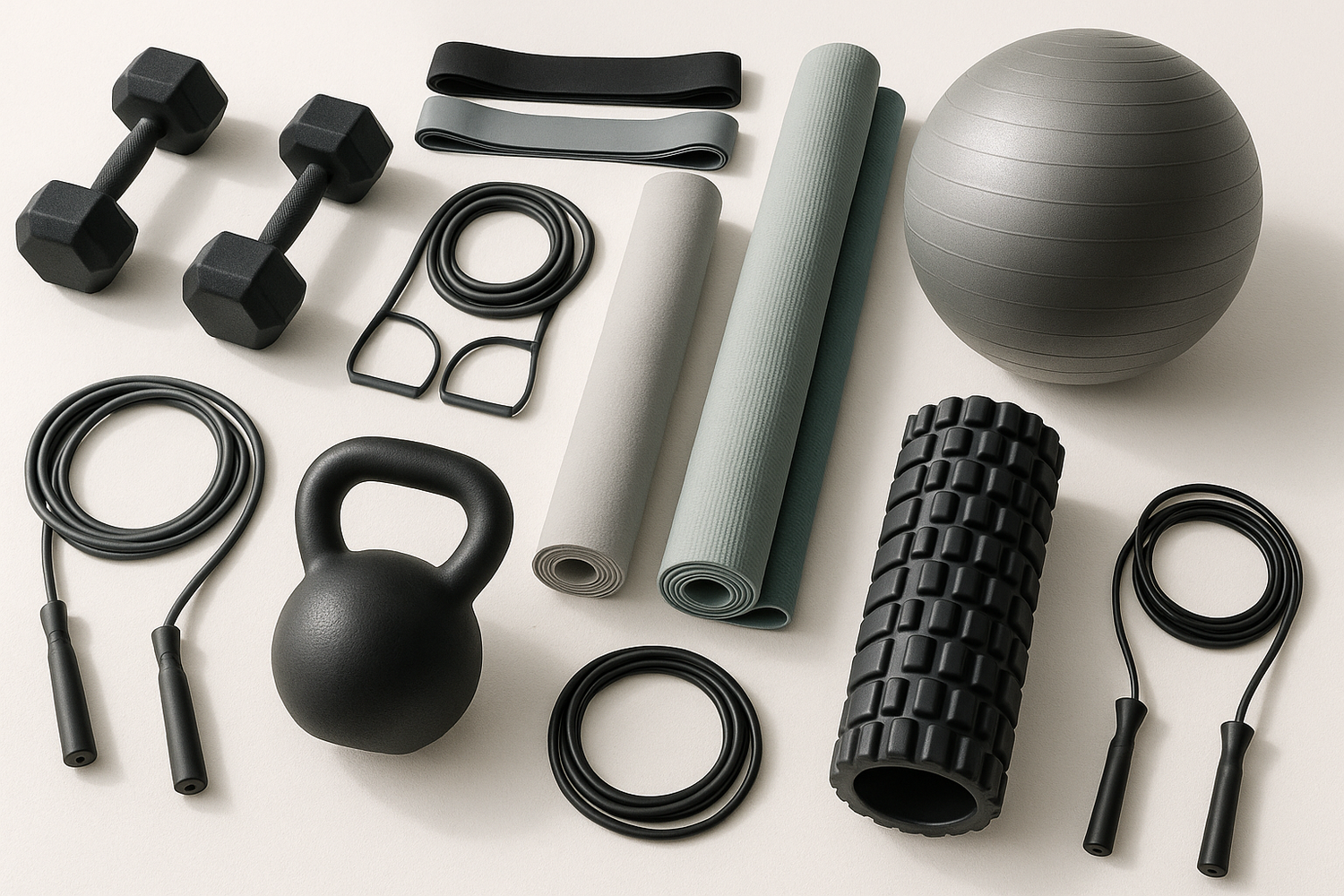 fitness collection images with home fitness products